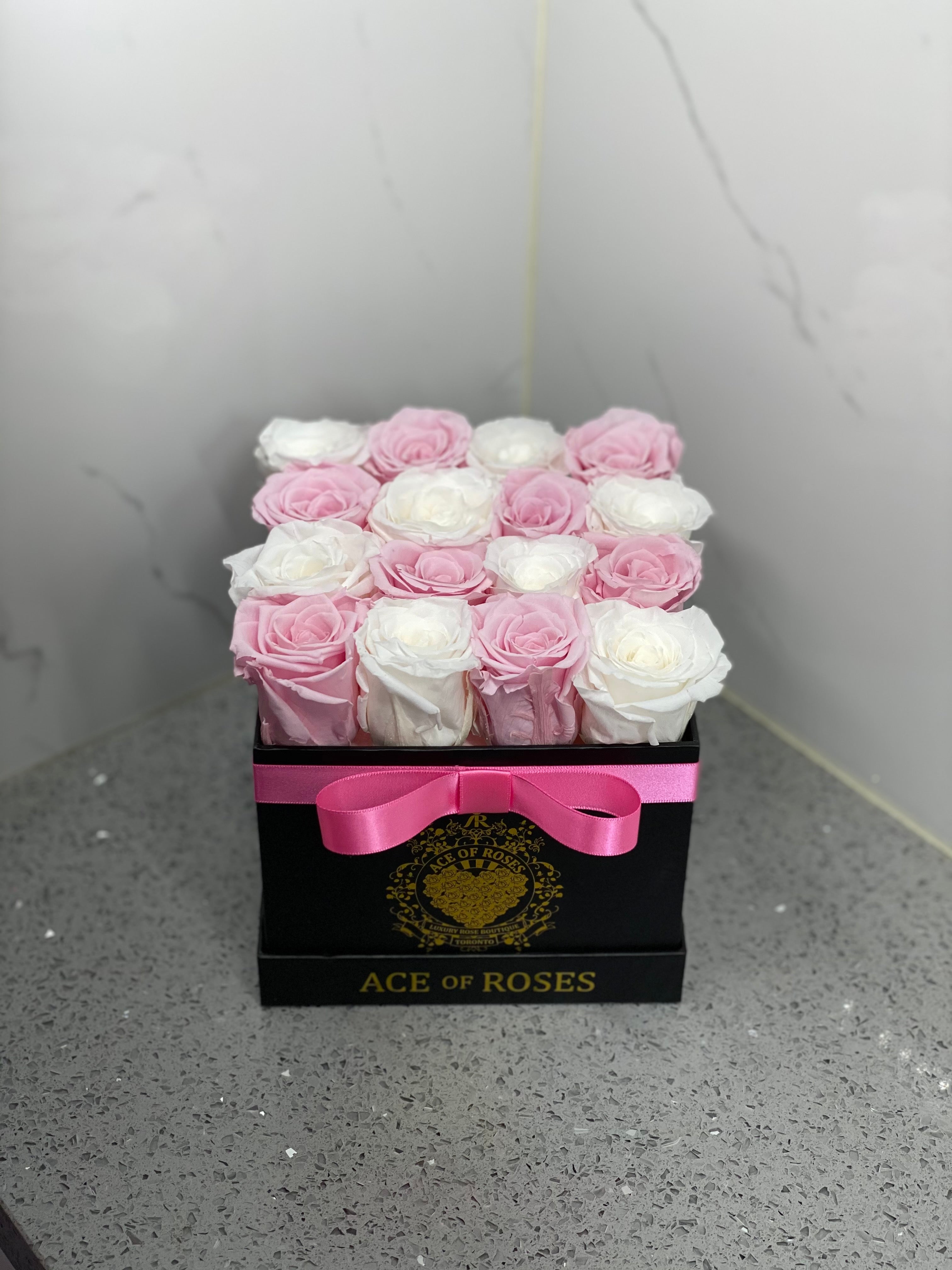 Checkered Eternity Roses last one year. flower delivery Toronto – Ace ...